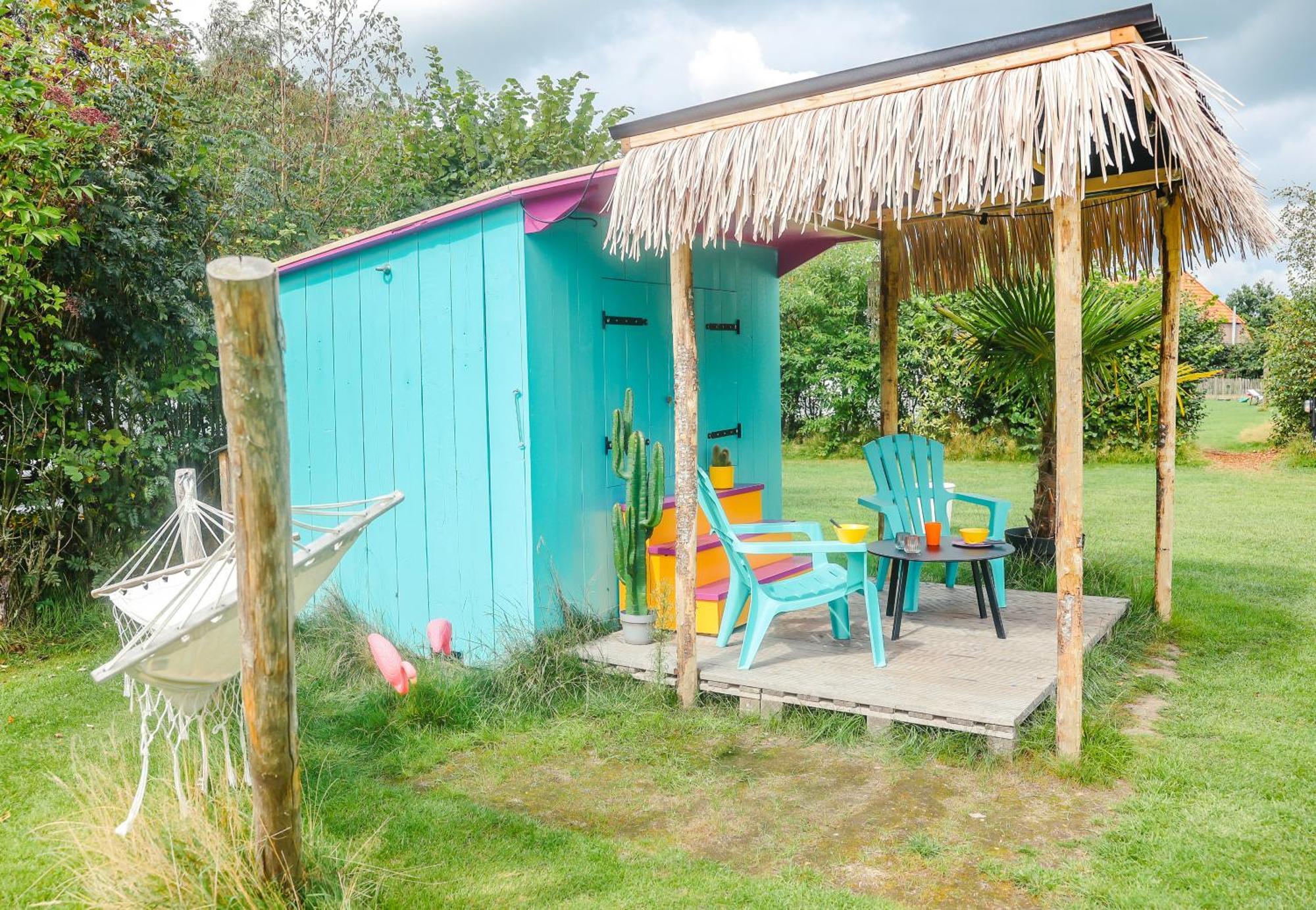 Caribbean Bedstee Voor 2 Personen Campsite *